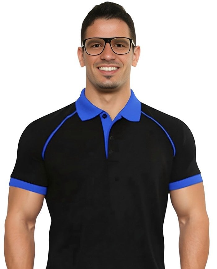 Personel Biyeli Tişört Dinamik Seri Nakışlı